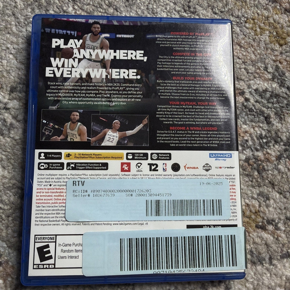 NBA 2K25 for PS5