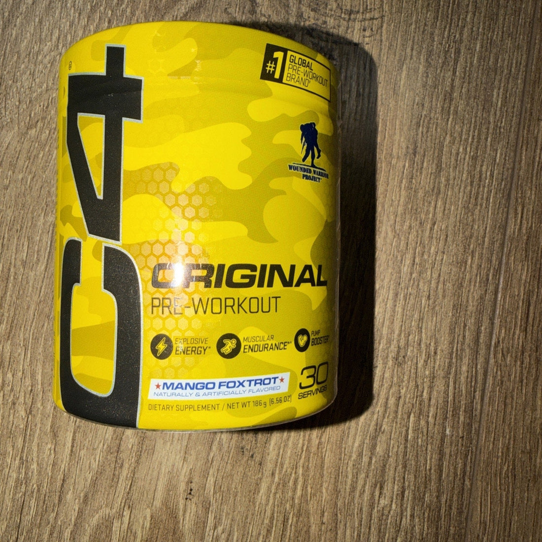 Cellucor C4 Original Pre-Workout — Mango Foxtrot, 30 Servings (Best By 10/2026)