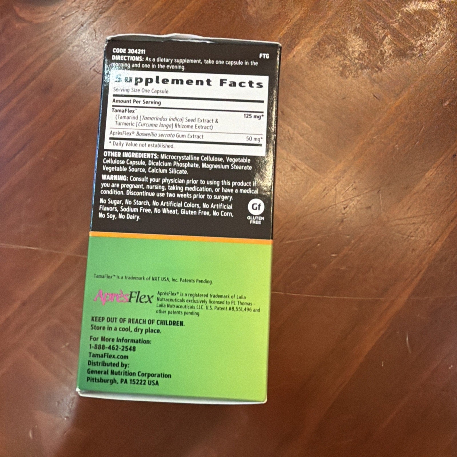 GNC Tamaflex Fast Acting Proven Joint Support 30 Day Supply, 60 cap Exp 10/27