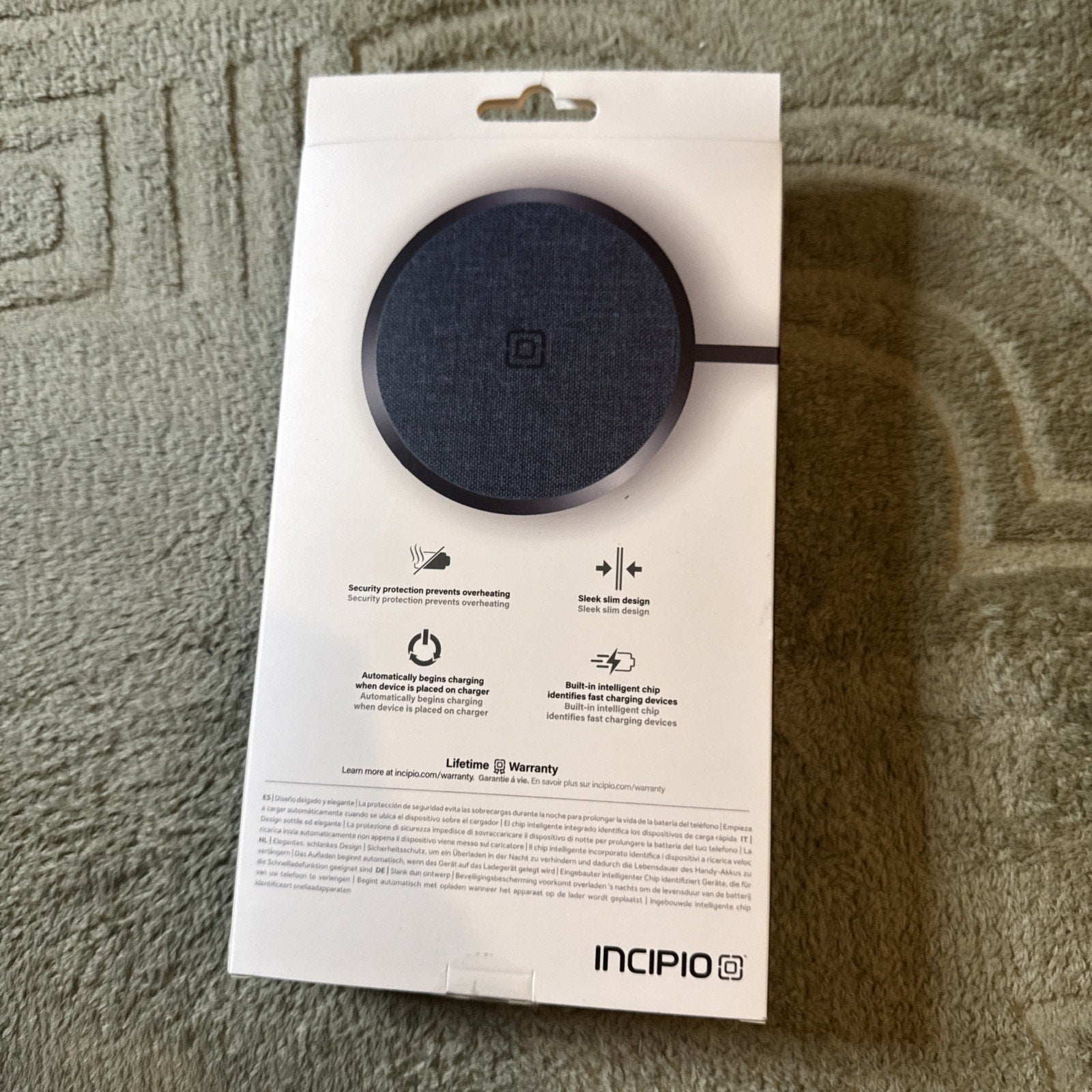 Incipio 15W Wireless Charging Pad & 20W PD Wall Adapter