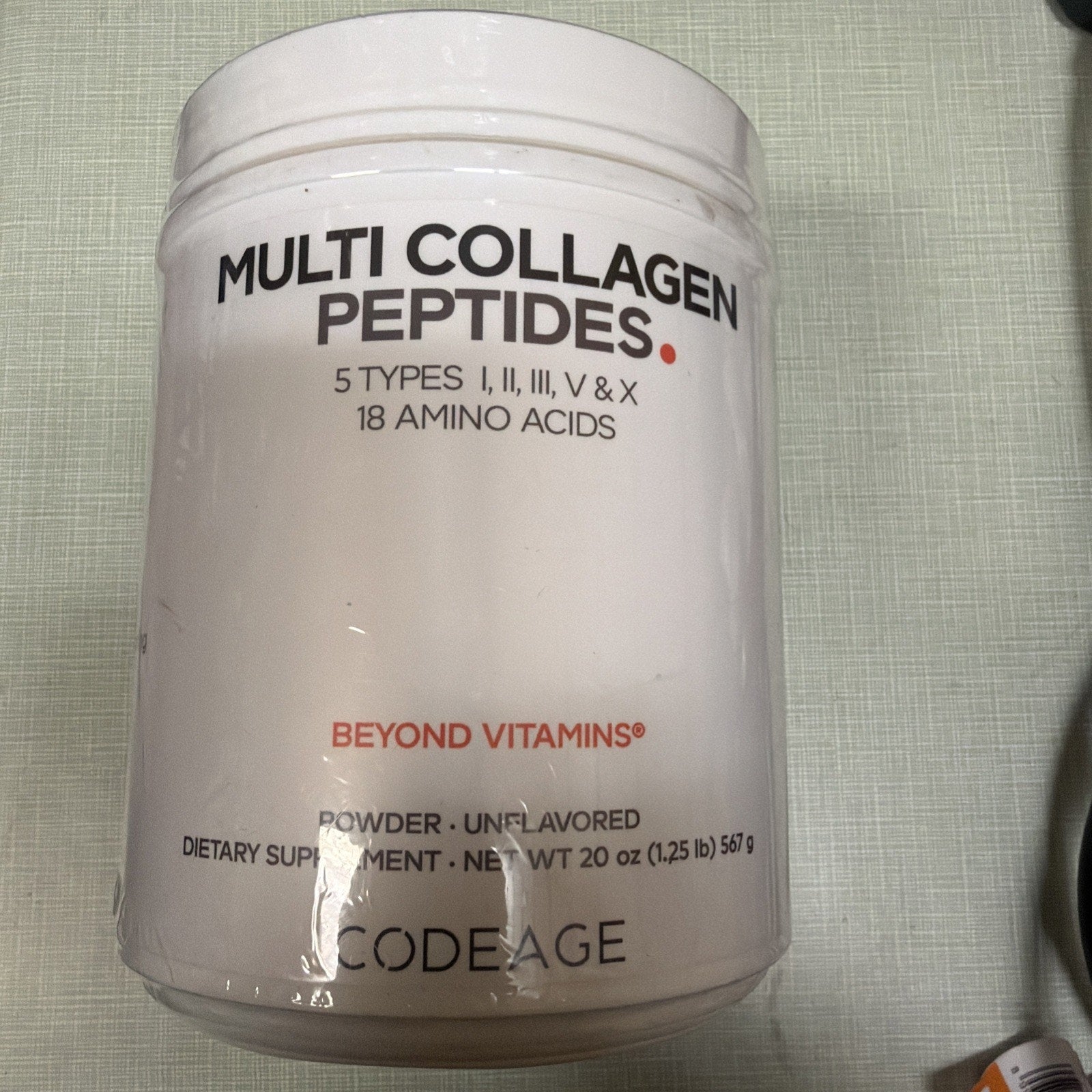 Multi Collagen Protein Powder Peptides, 2-Month Supply, Hydrolyzed, Type I, I...