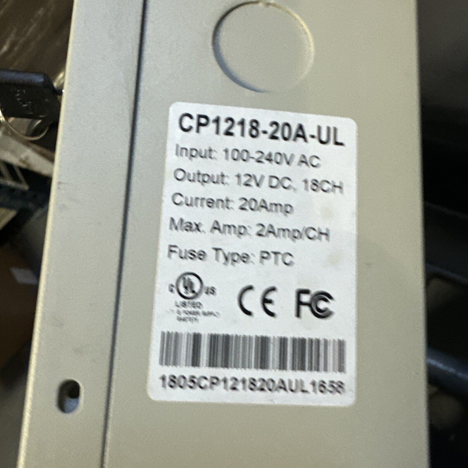 18 Channel Power Supply For Camera System