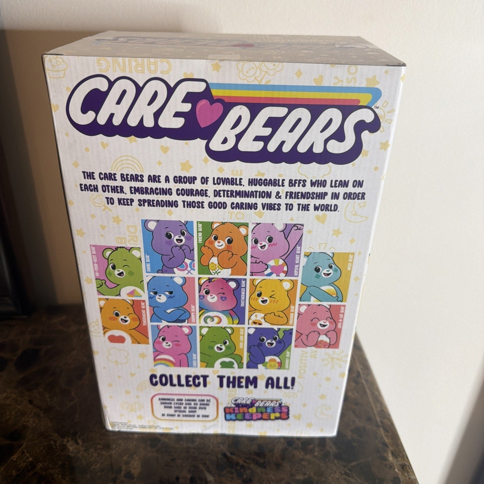 Care Bears Special Care Coin Funshine Bear Collectible Figure, Yellow