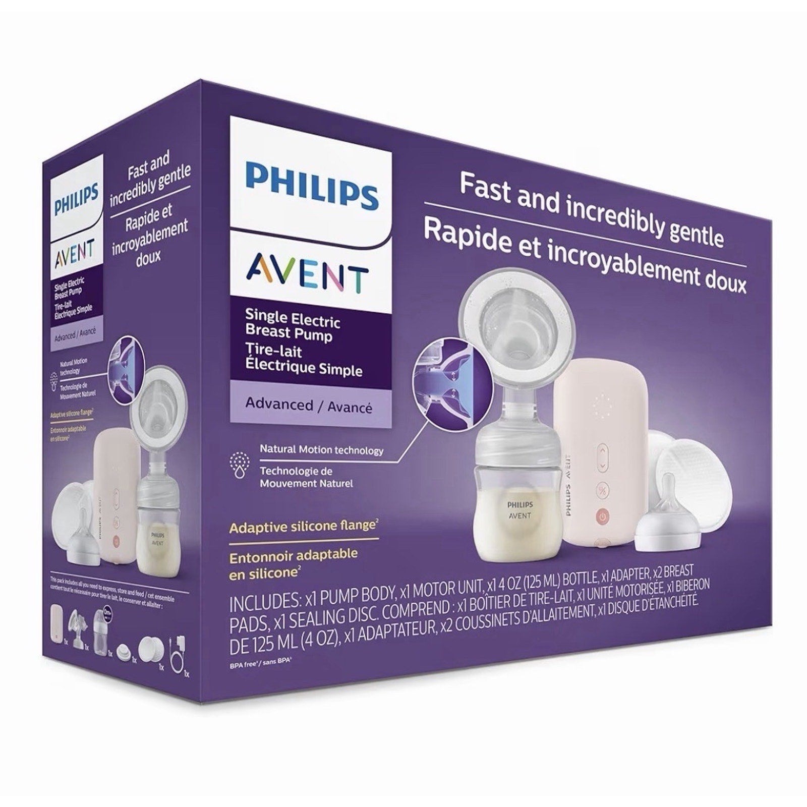 Philips Avent Single Electric Breast Pump Advanced with Motion Technology