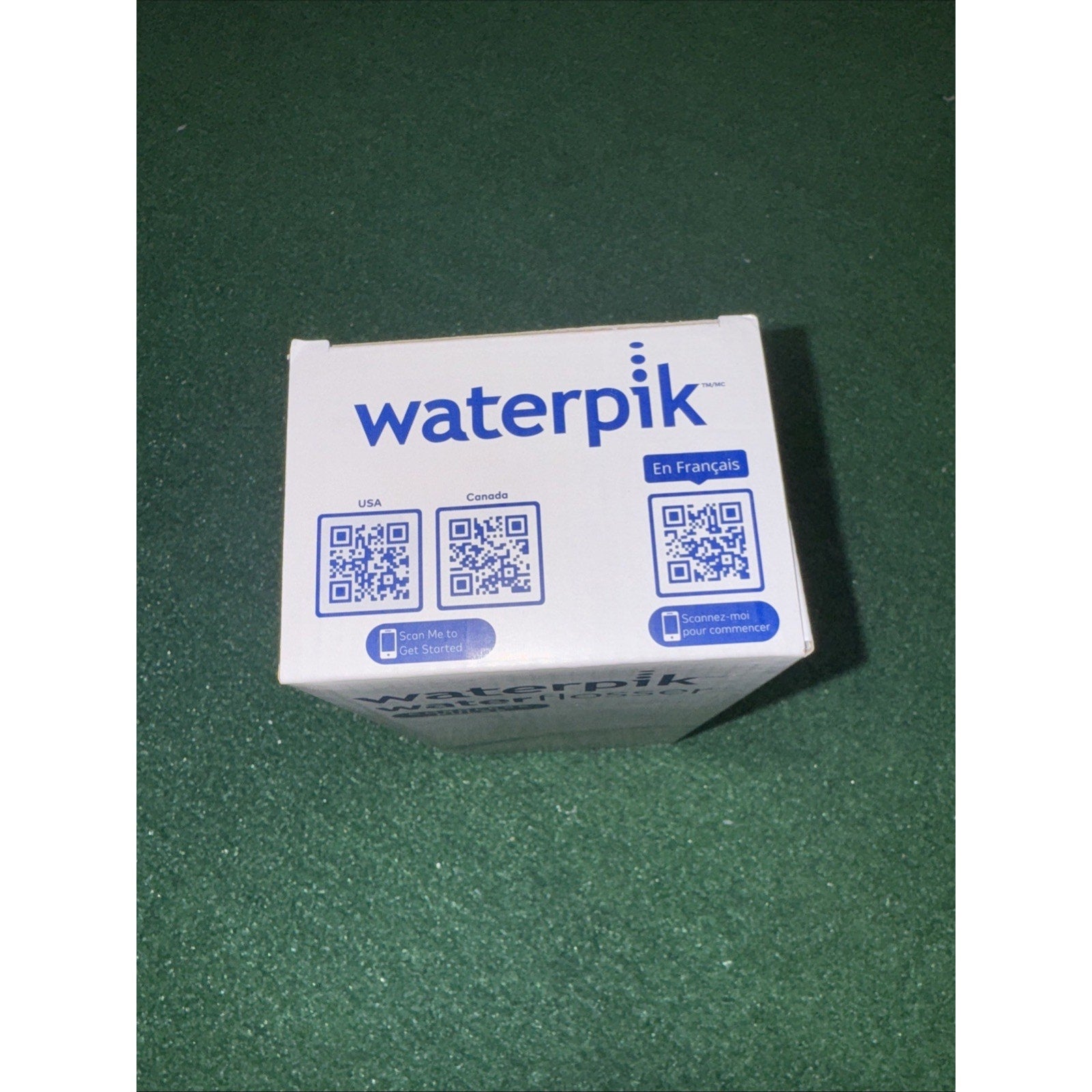 Waterpik Cordless Pulse Rechargeable Portable Water Flosser WF20CD013 White
