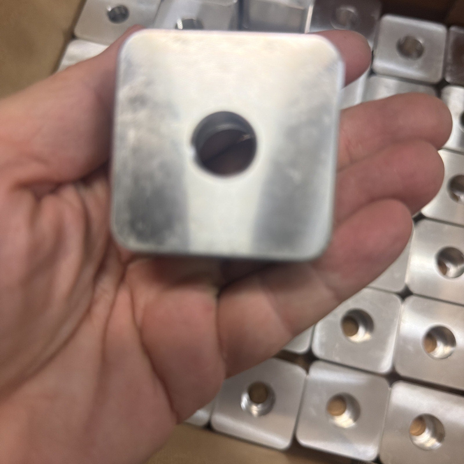 Amada W94000 Deep Bend Punch Holder Clamp Plate, Lot of 50