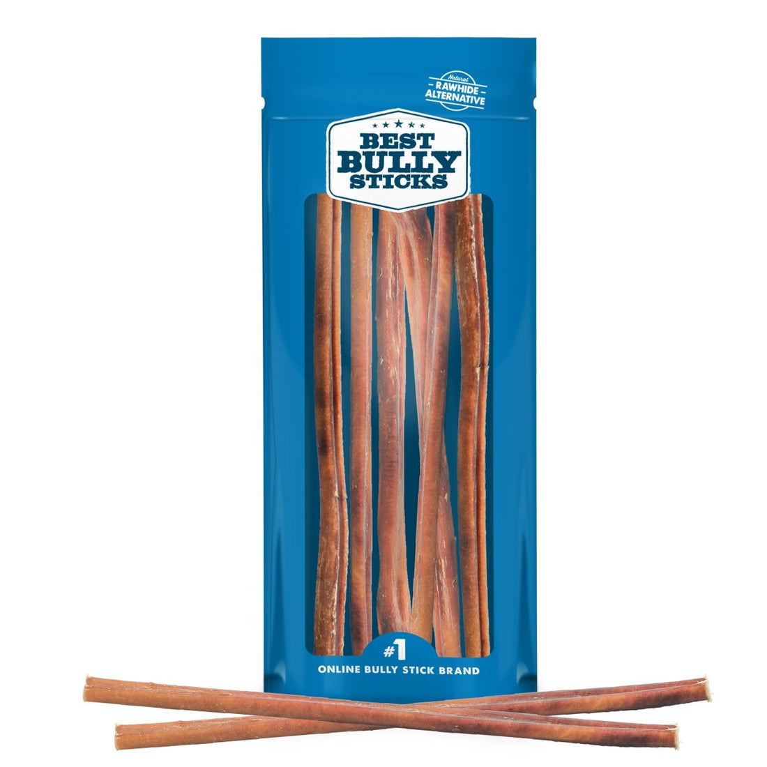 Best Bully Sticks 12-Inch Odor-Free Standard Bully Sticks, 12-Pack Dog Chews (New)