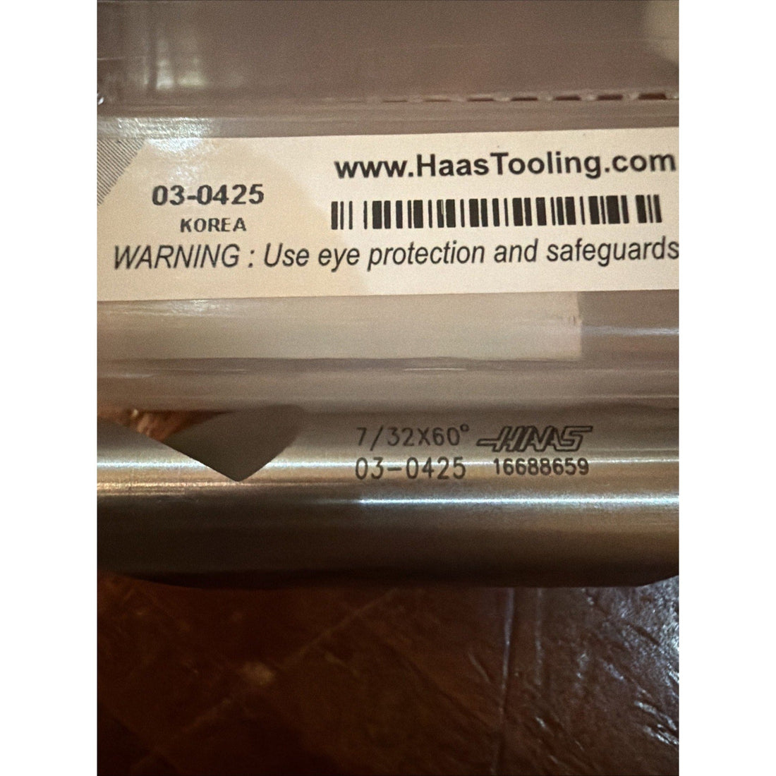 Haas Tooling 7/32 60 Deg Carbide Chamfer Mill 03-0425 Countersink New Korea