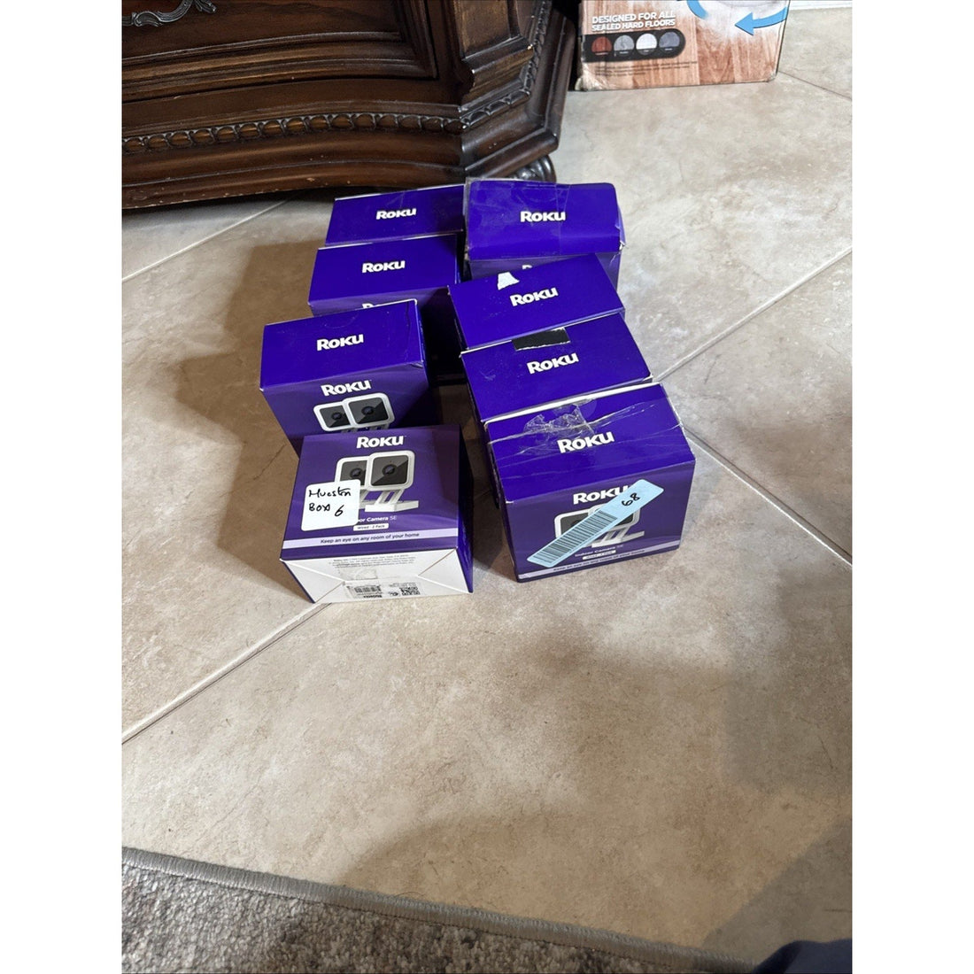 Roku Indoor Camera SE Wired, 2-Pack (Works with Alexa & Google Home)