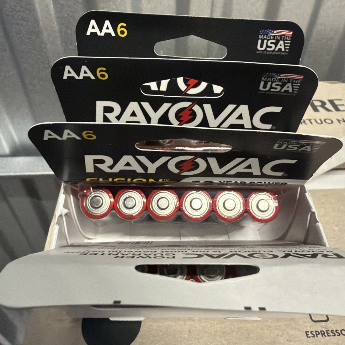 Rayovac Fusion AA Batteries, 4x 6-Pack (24 Total)
