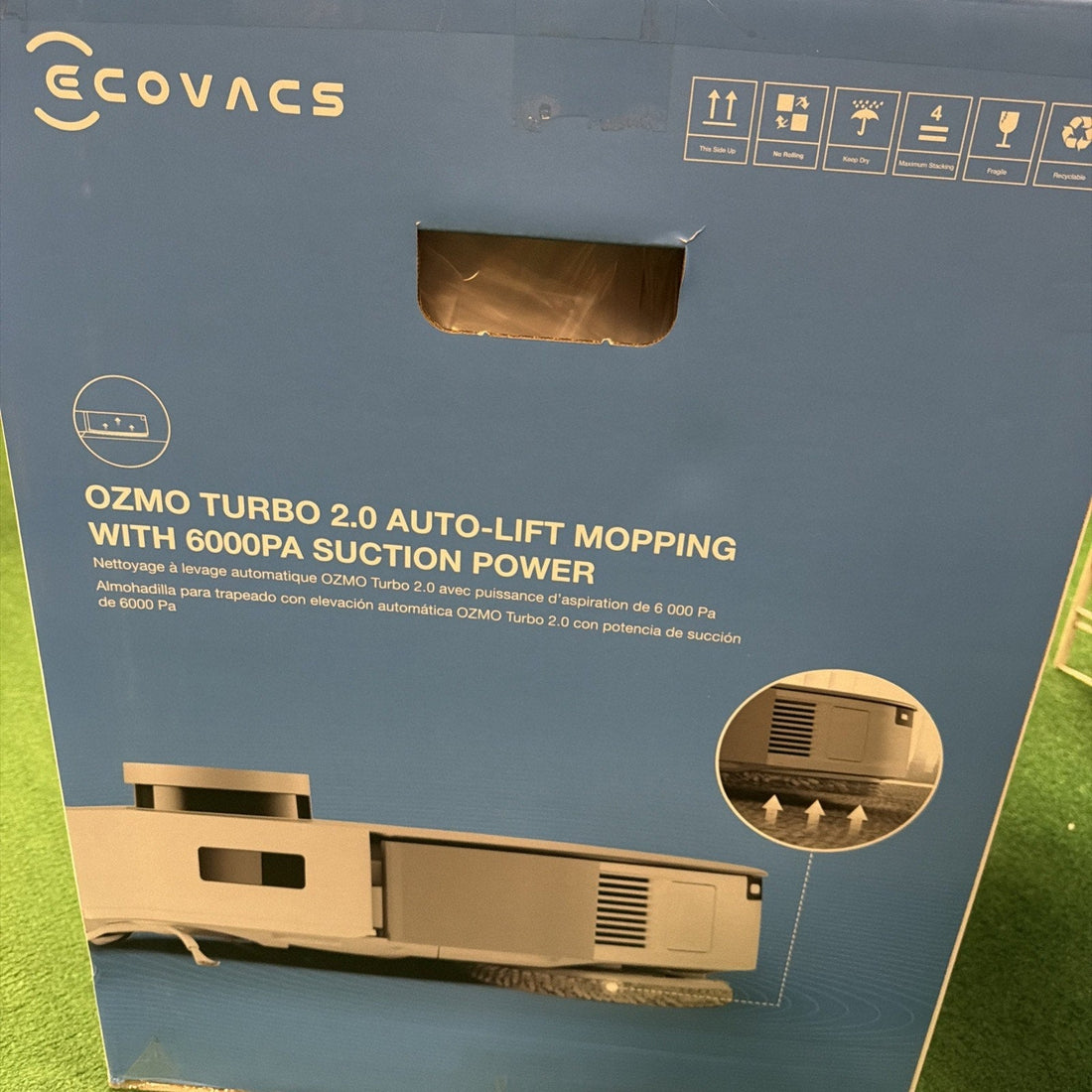 ECOVACS DEEBOT TEO OMNI Vacuum And Mop Robot Auto-Cleaning
