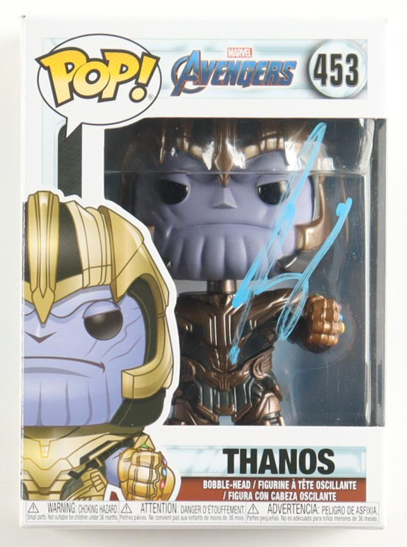 Josh Brolin Signed "Avengers" #453 Thanos Bobble-Head Funko Pop! Vinyl Figure (Beckett) Thanos