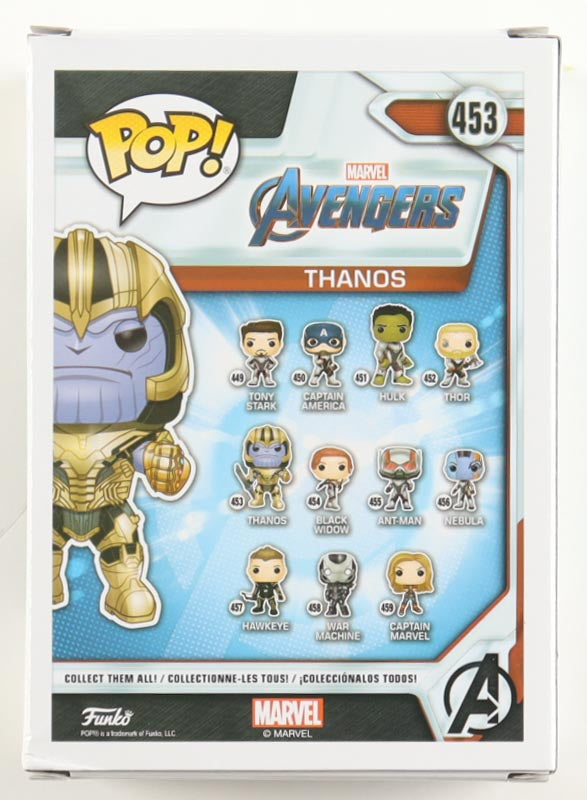 Josh Brolin Signed "Avengers" #453 Thanos Bobble-Head Funko Pop! Vinyl Figure (Beckett) Thanos