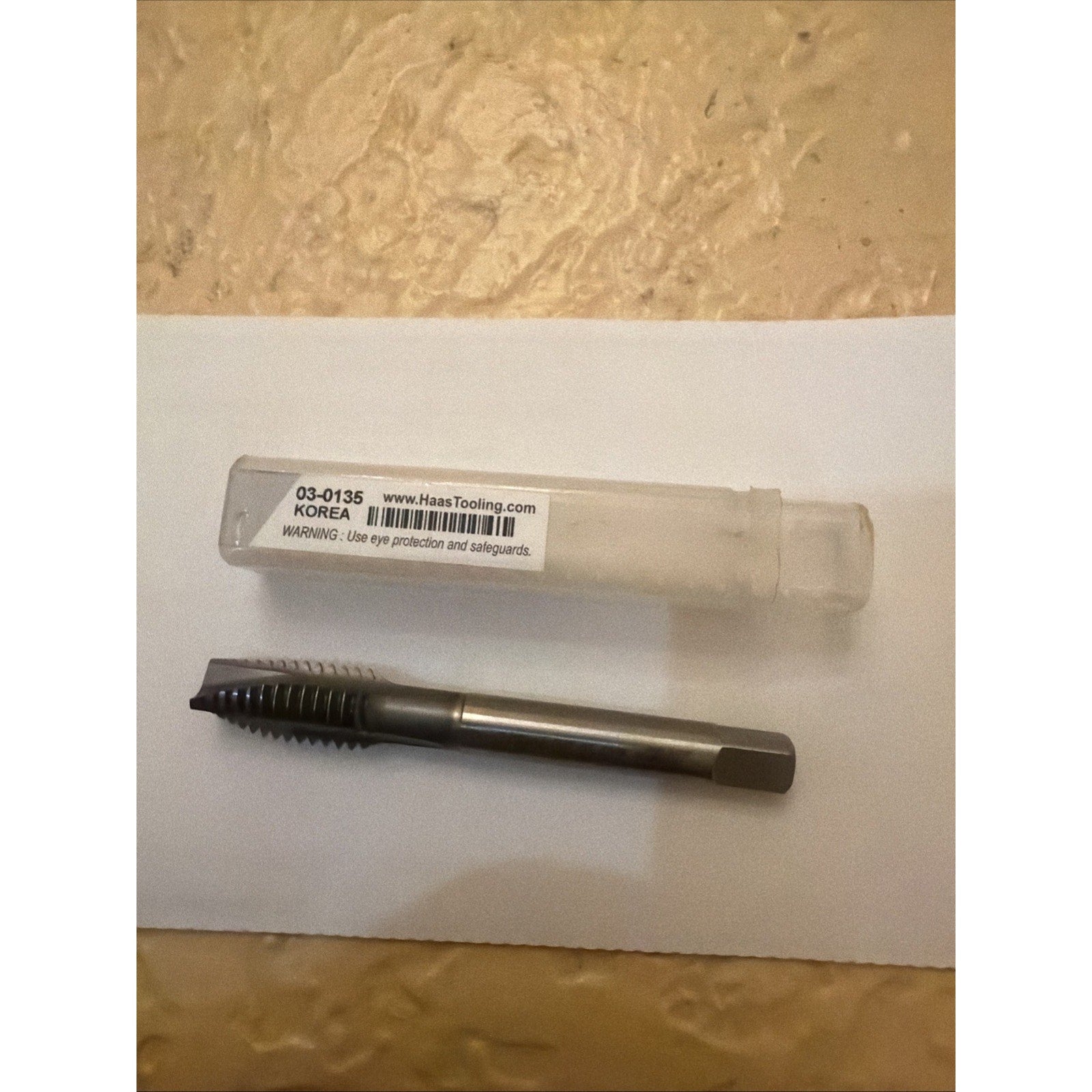 Haas 7/16-14 UNC HSS-E Spiral Flute Tap GH3 TiCN Mod Bottoming 03-0135 New