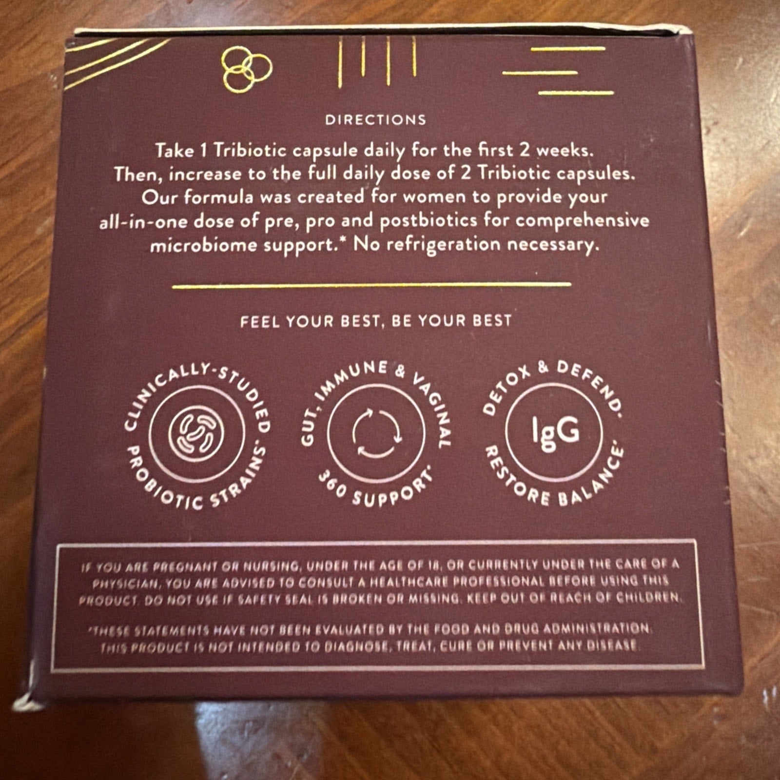 Arrae Tribiotic, Probiotics for Women, Vaginal pH Balance & Gut Support