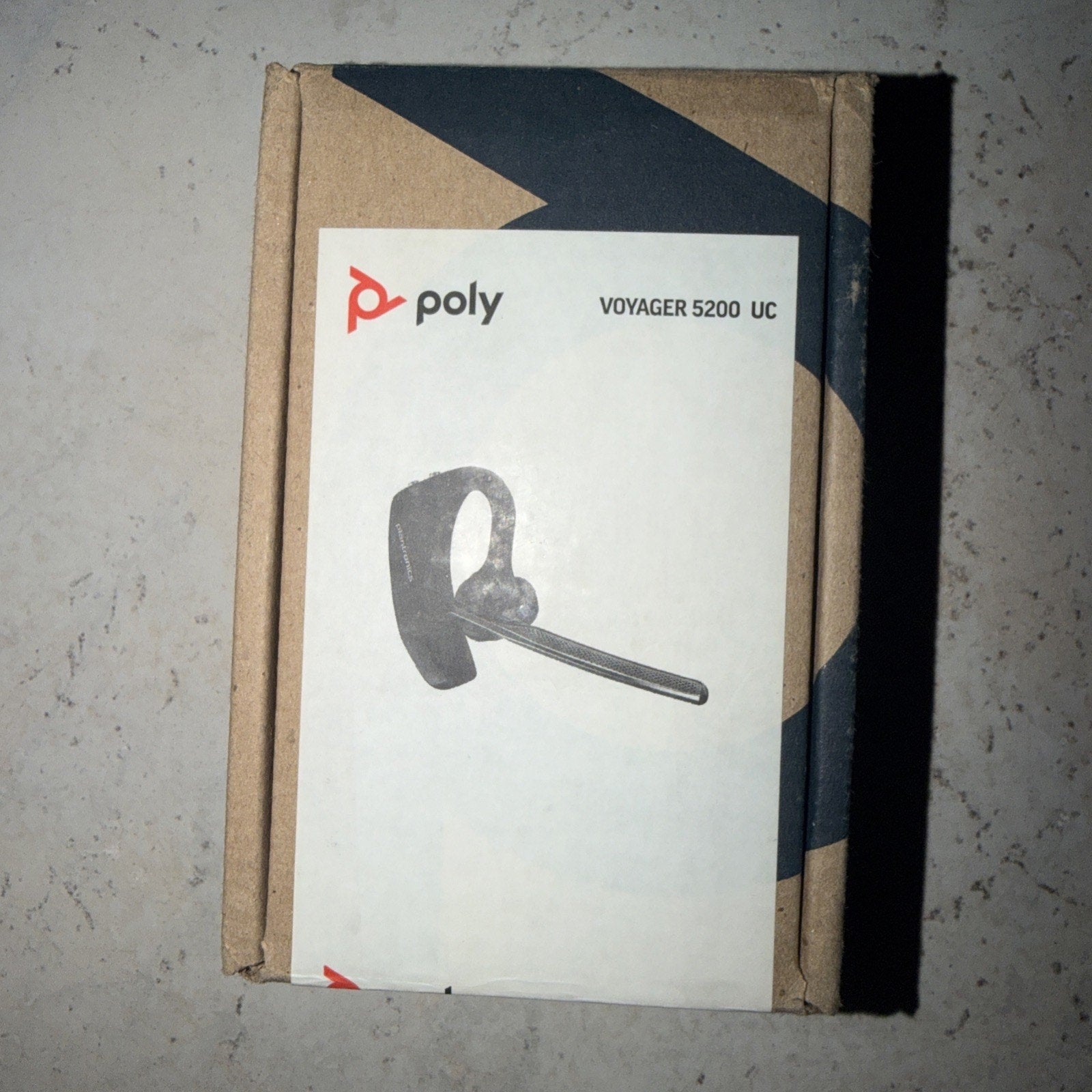 HP Poly Voyager 5200 UC Bluetooth Headset with BT700 USB-A Adapter (TAA Version)