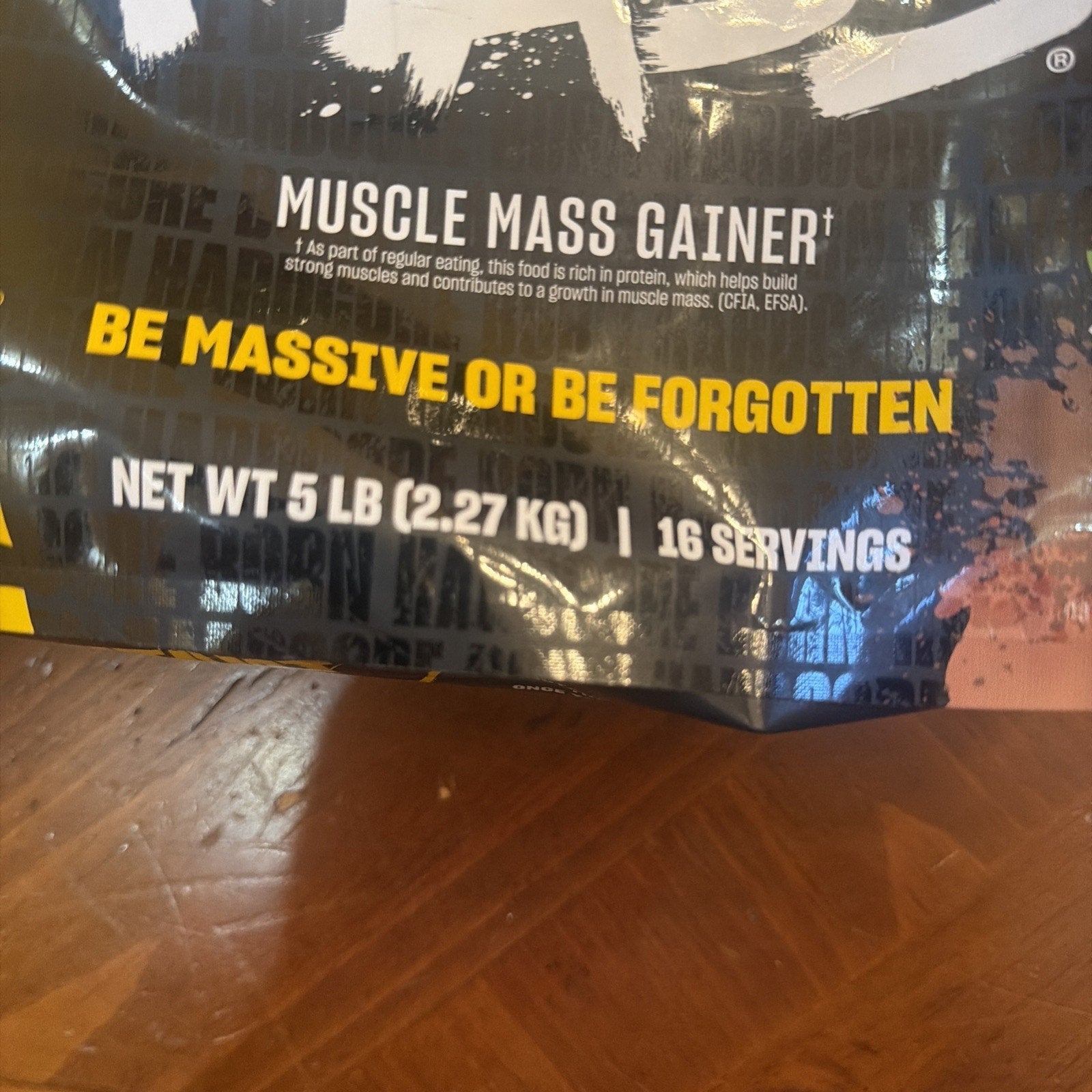 MUTANT MASS® 5LBS The Original Muscle Mass Gainer High Protein Drink Mix