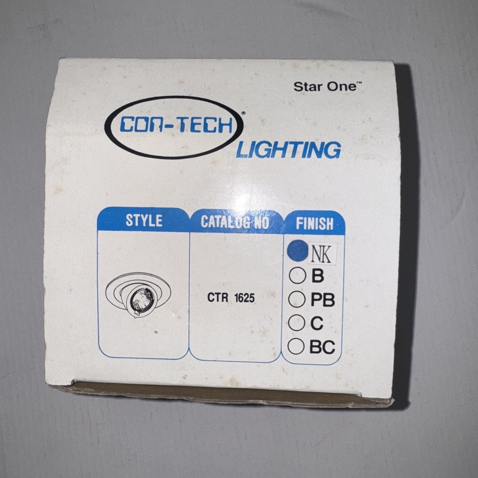 Con-Tech Lighting CTR1625 Adjust Pin Spot Low Volt Recessed Housing