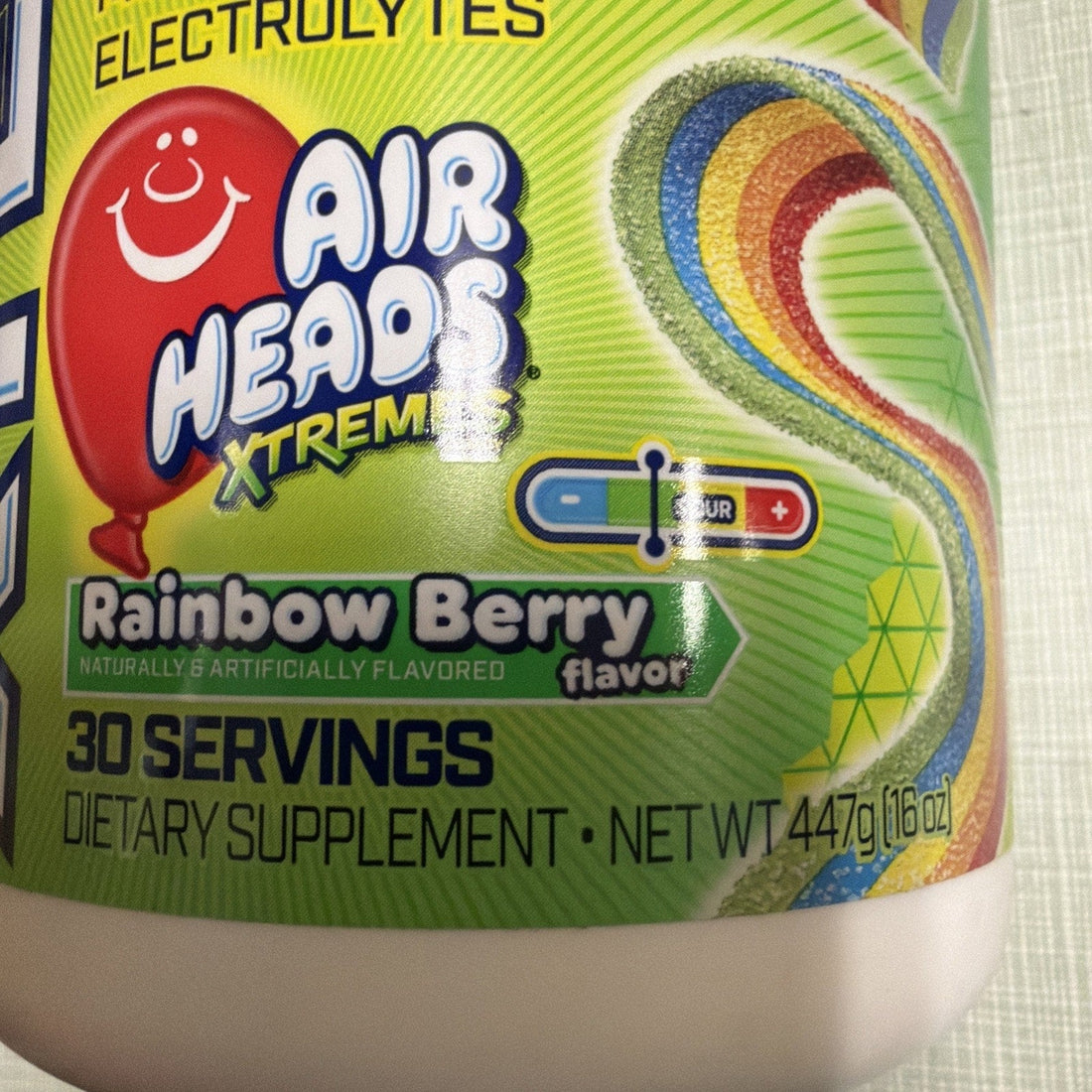 Xtend Original BCAA Powder 30 Servings (Pack of 1), Airheads Rainbow Berry
