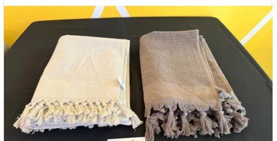Haremlique Peshtamal Turkish Bath Towels, Set of 2