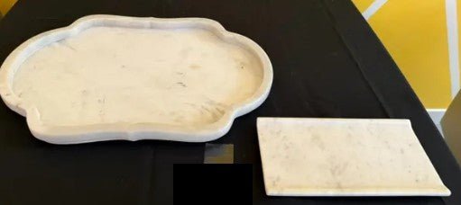 Zodax Marble Trays, Set of 2