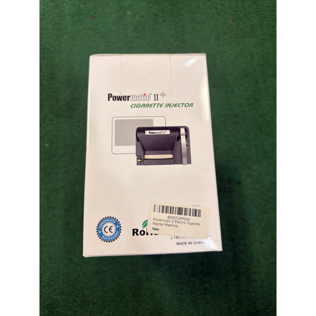 Powermatic II Plus Cigarette Injector Machine with Tube Cut Filter Tubes