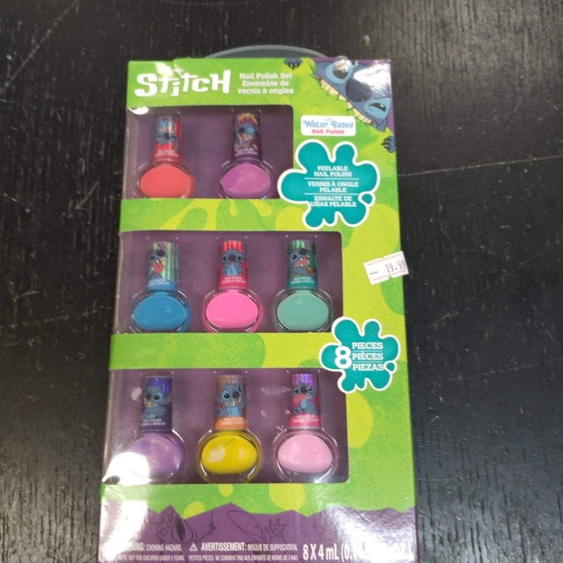 Stitch Nail Polish Set, 8-Pack