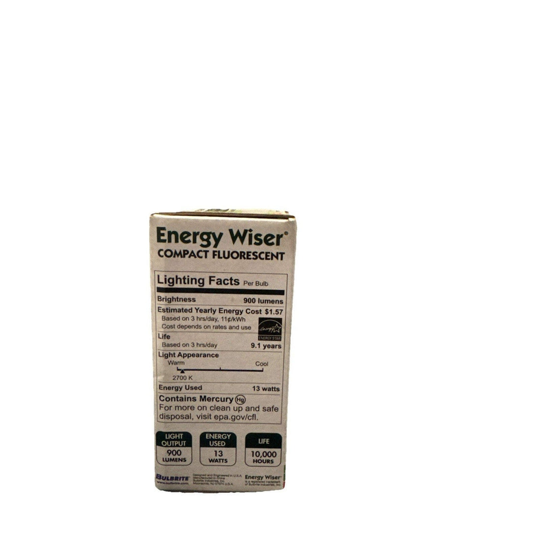 Energy Wiser GU24 CFL Bulb 13W (60W Eq) Warm White 2700K Spiral, Set of 6