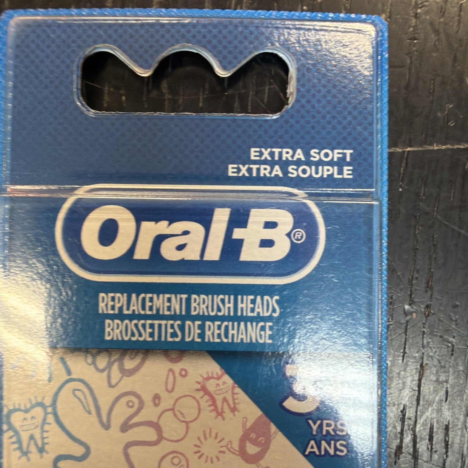 Oral-B Kids Extra Soft Replacement Brush Heads, 2 Count, Ages 3+ #G40