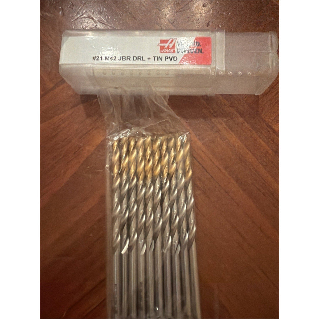 Haas 03-0304 Carbide End Mills 10pcs Set Made in Korea New