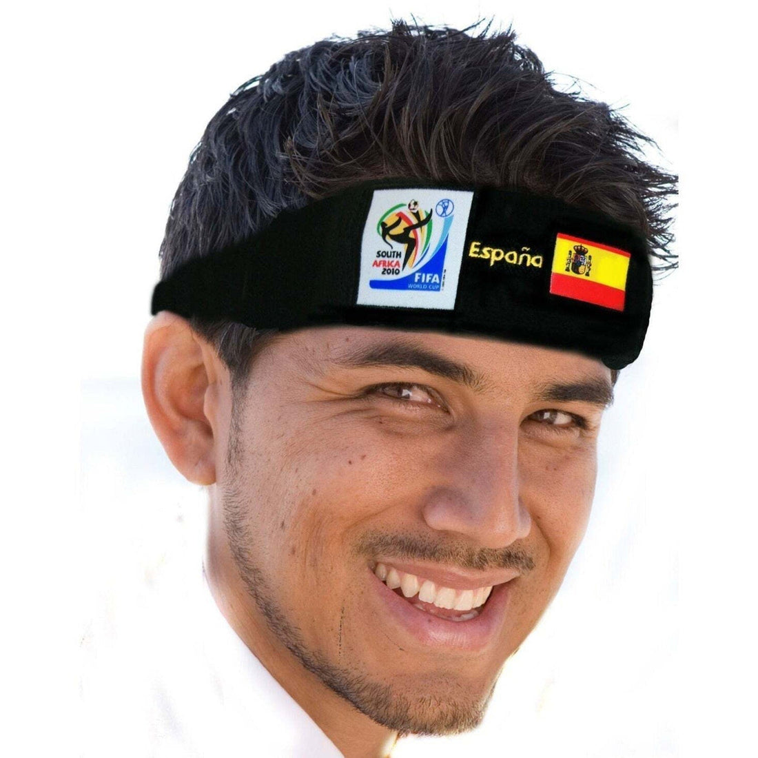 Spain World Cup Soccer Headband – Official FIFA Licensed Retro Fan Gear