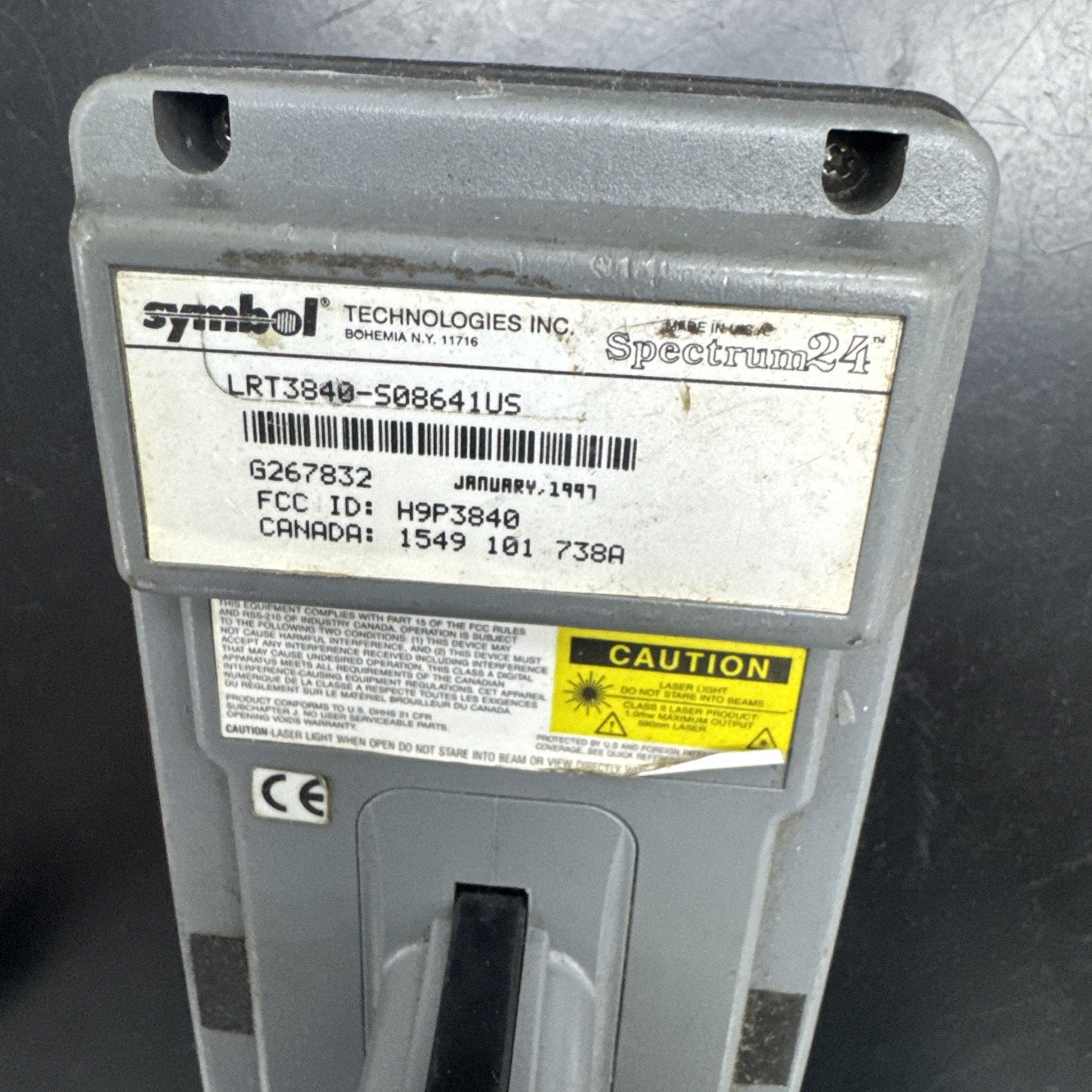 Symbol Barcode Scanner with Keyboard