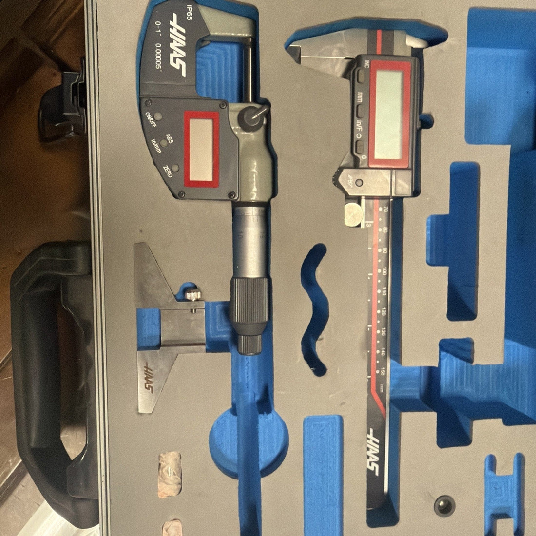 Haas Digital Micrometer & Caliper Tool Set Incomplete Parts