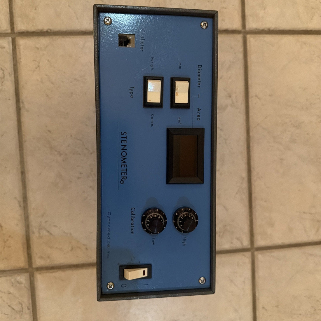 Cybermedics Stenometer Cardiology Lab Instrument