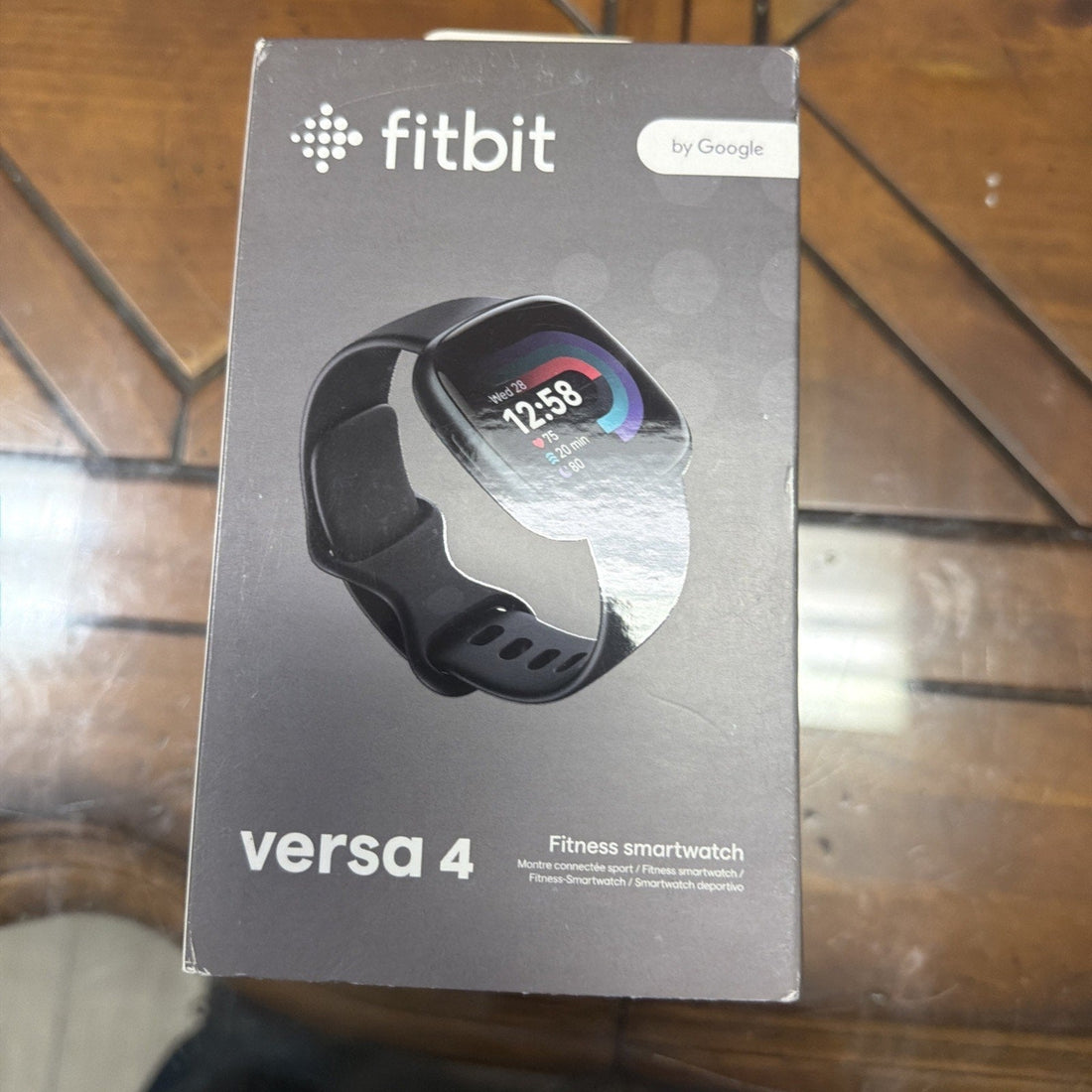 Fitbit Versa 4 Fitness Smartwatch - Black - 24mm