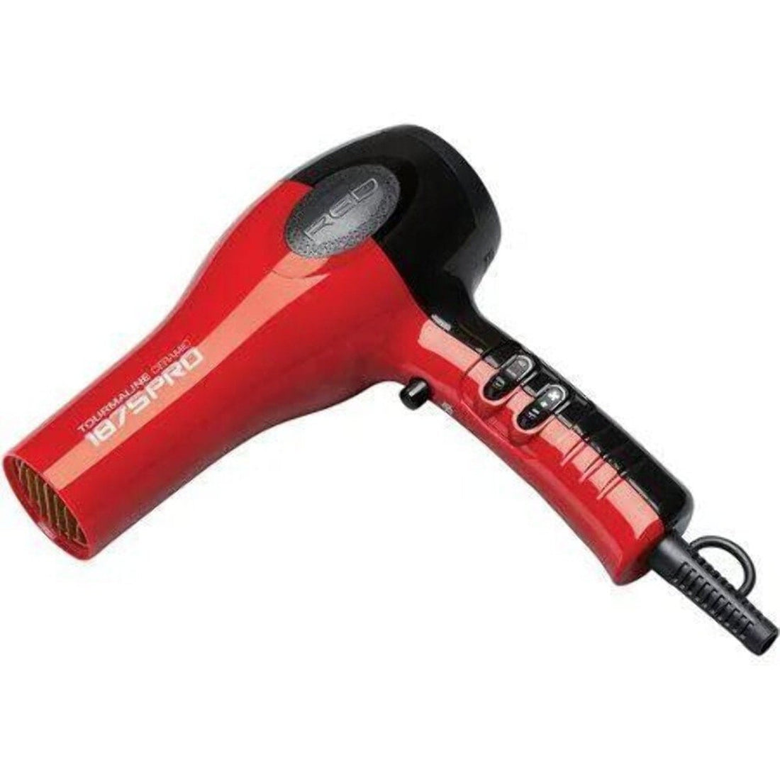 KISS Red Tourmaline Ceramic Hair Dryer with 4 Styling Attachments