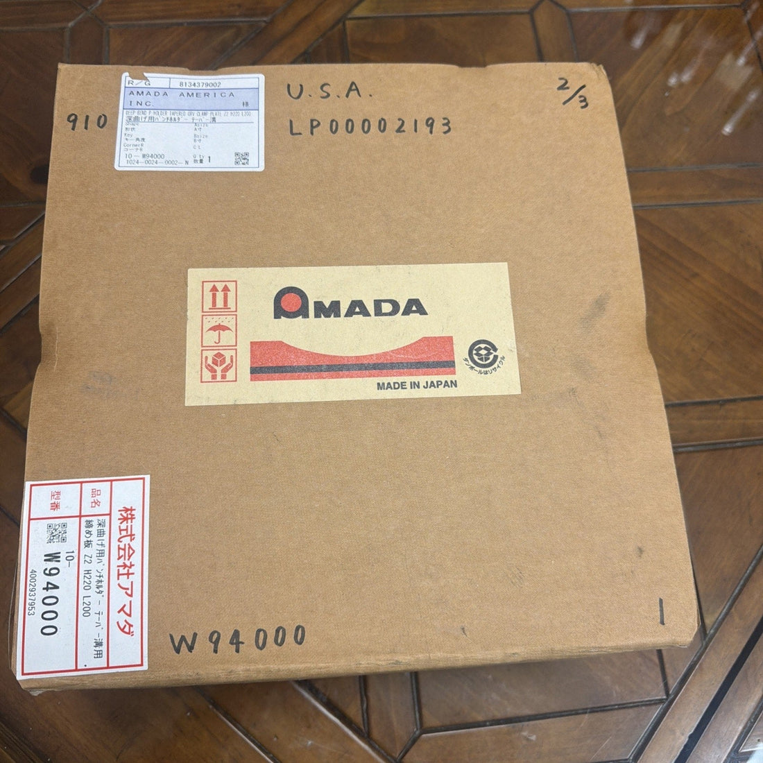Amada W94000 Deep Bend Punch Holder Clamp Plate, Lot of 50