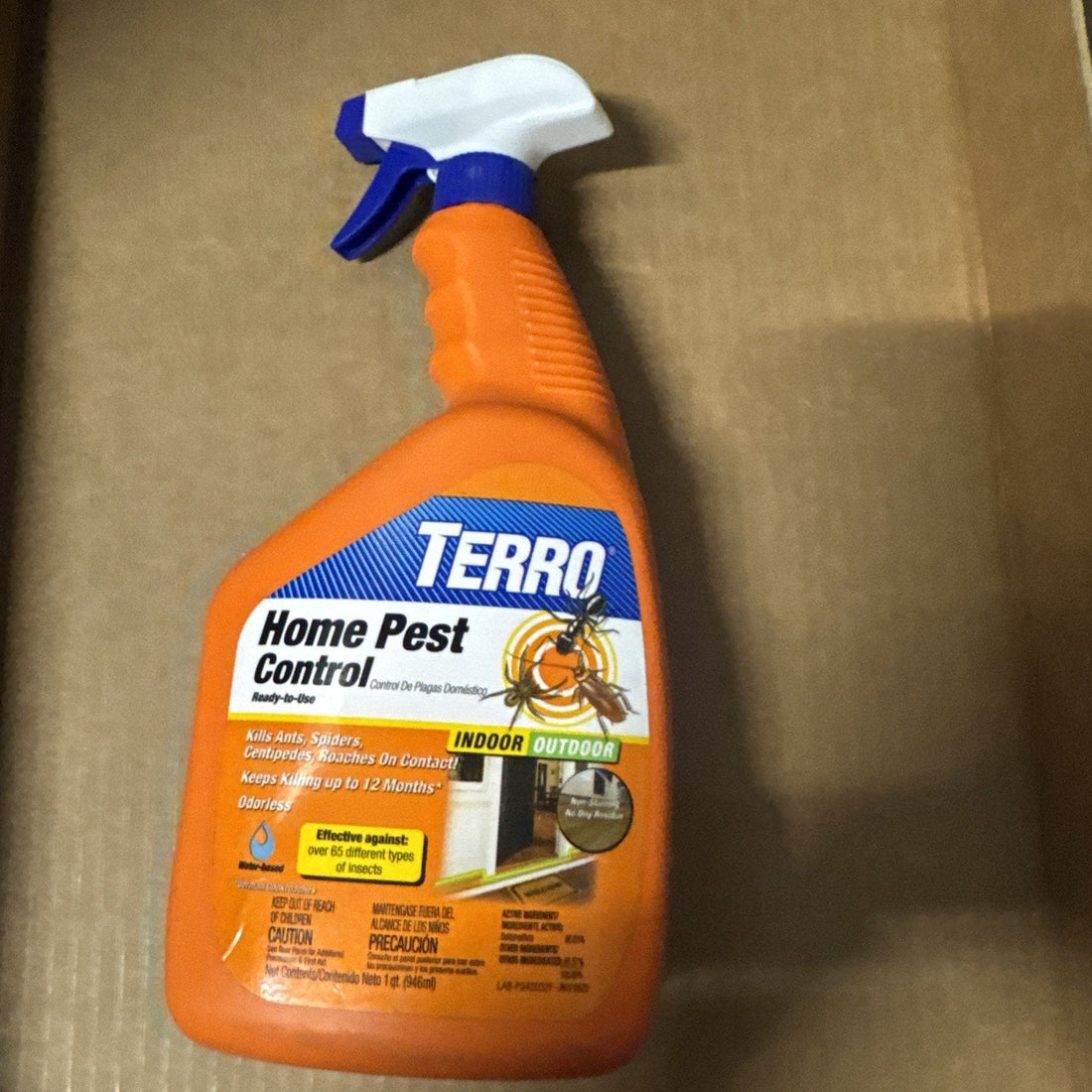 Terro T3400-32 Home Pest Control – 32 oz, Orange For Insects
