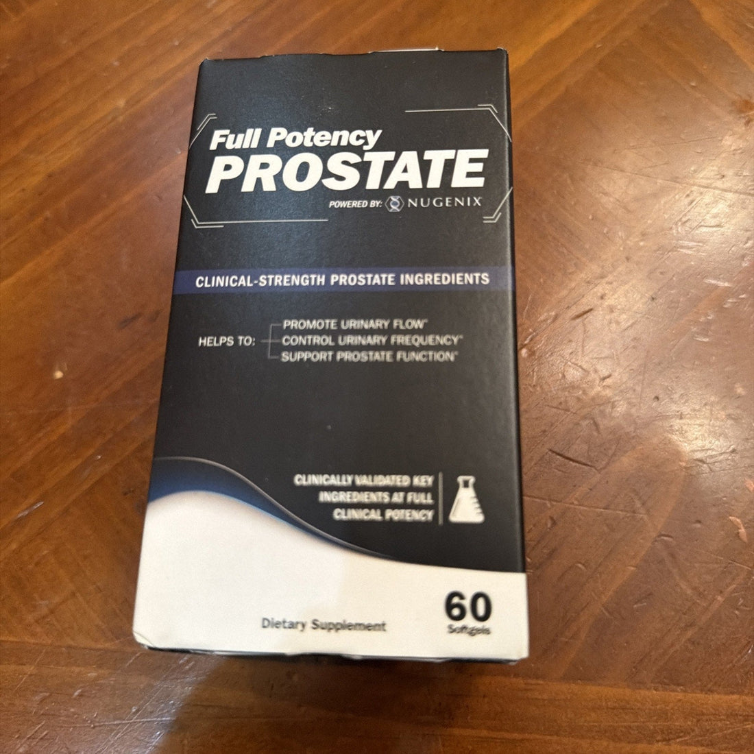 Nugenix Full Potency Prostate Supplement for Men - 60 Softgels