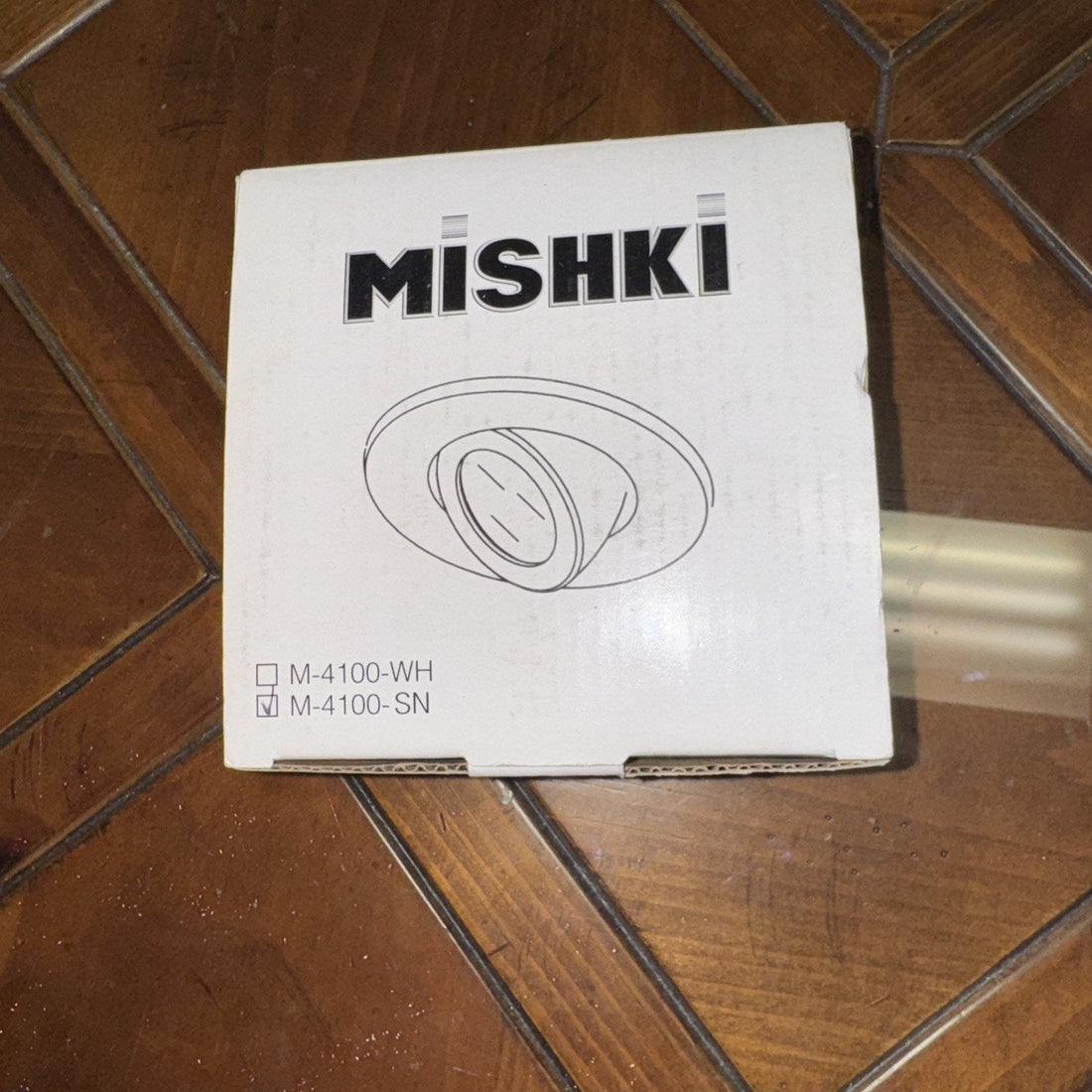 Mishki M-4100-SN Recessed Lighting Trim, Satin Nickel Adjustable Gimbal Spotlight