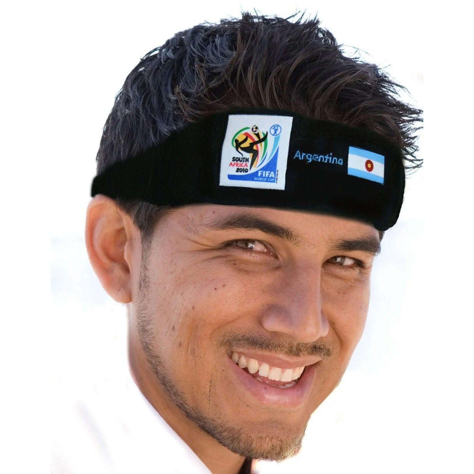 Argentina World Cup Soccer Headband 50-Count Case Pack – Official FIFA Licensed Retro Fan Gear
