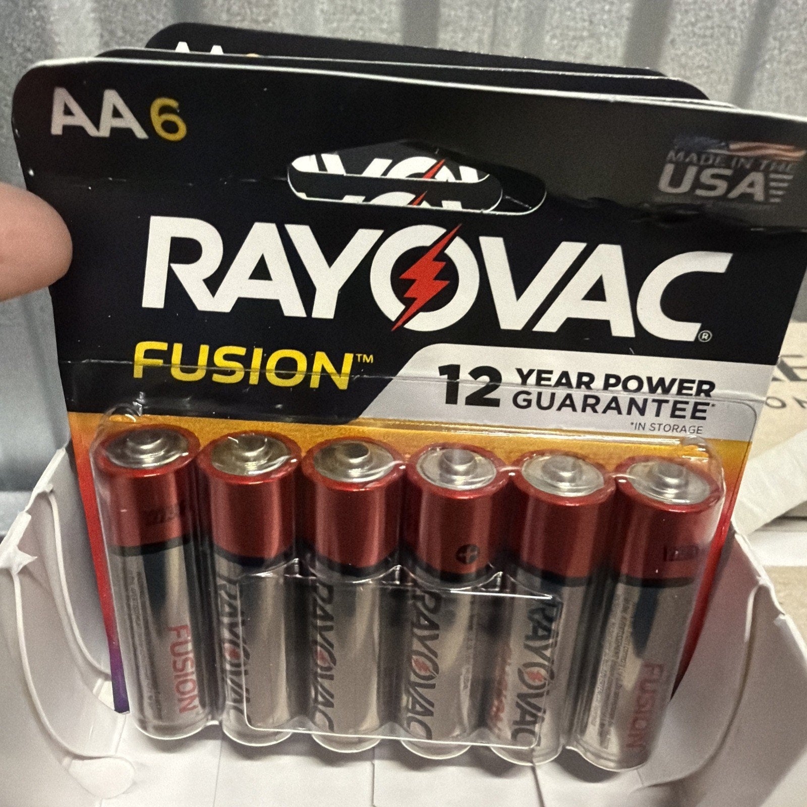 Rayovac Fusion AA Batteries, 4x 6-Pack (24 Total)