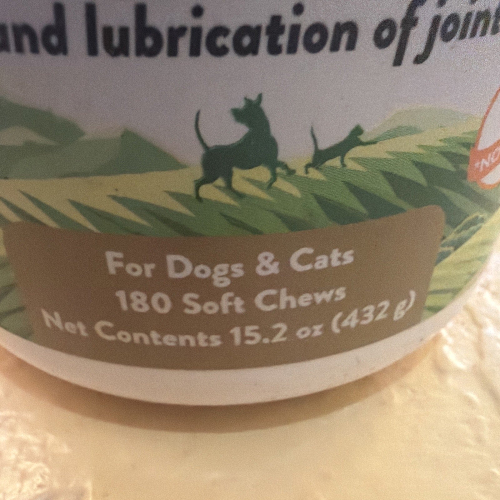 NaturVet ArthriSoothe-GOLD Advanced Joint Care for Dogs & Cats 180 Soft Chews