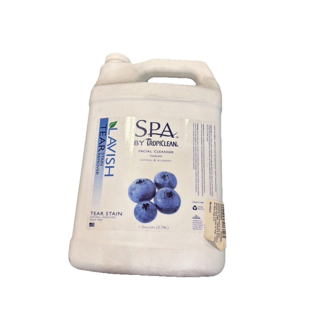 Pet Facial Scrub Gentle Dog Cat Tear Strain Remover Oatmeal Blueberry Formula