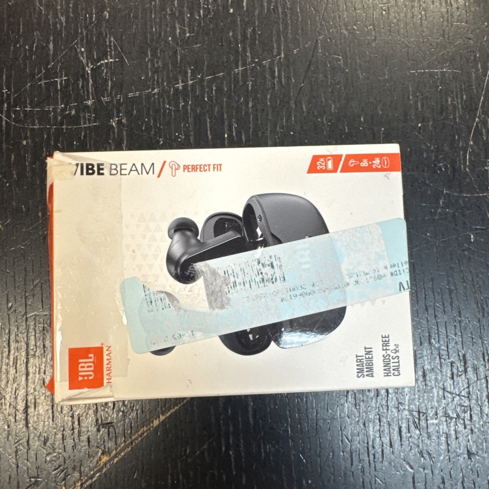 JBL by Harman Vibe Beam True Wireless Bluetooth Earbuds Black