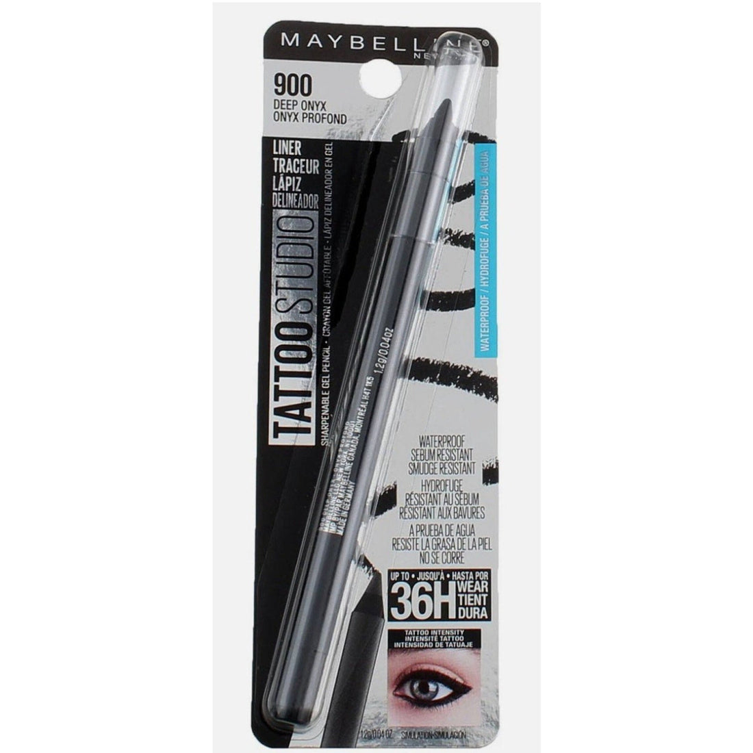 Maybelline Tattoo Studio Eyeliner 900 Deep Onyx