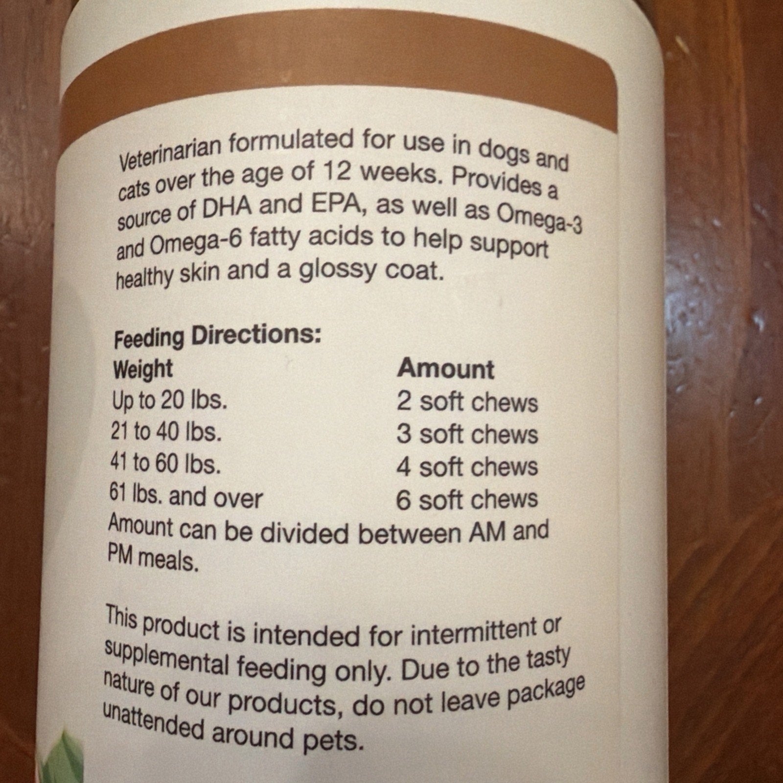 NaturVet Omega-Gold Plus Salmon Oil 180 Chews