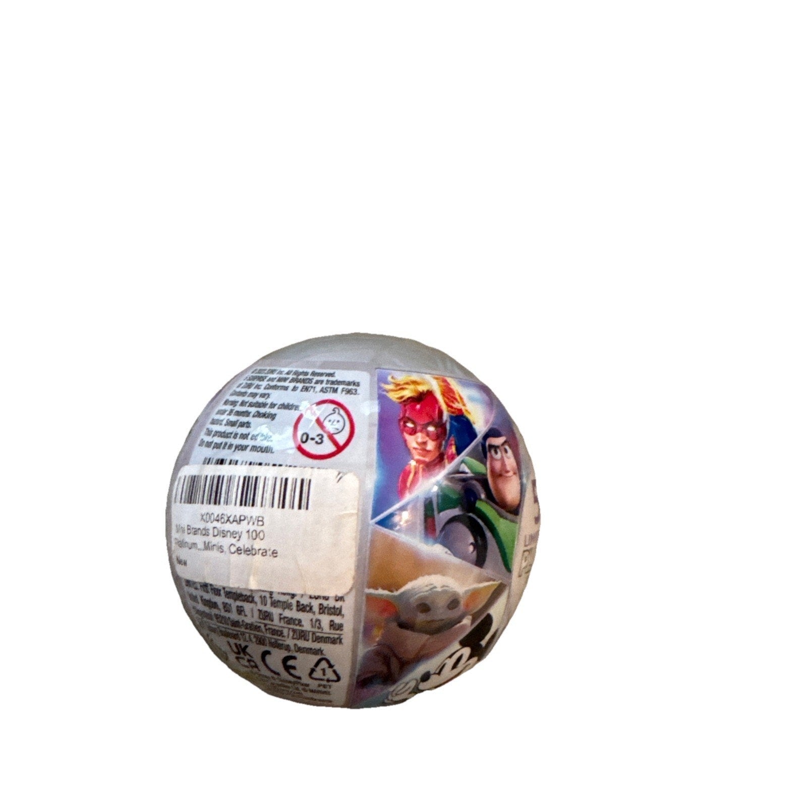 Mini Brands Disney 100 Platinum Mystery Pack Orb New Sealed