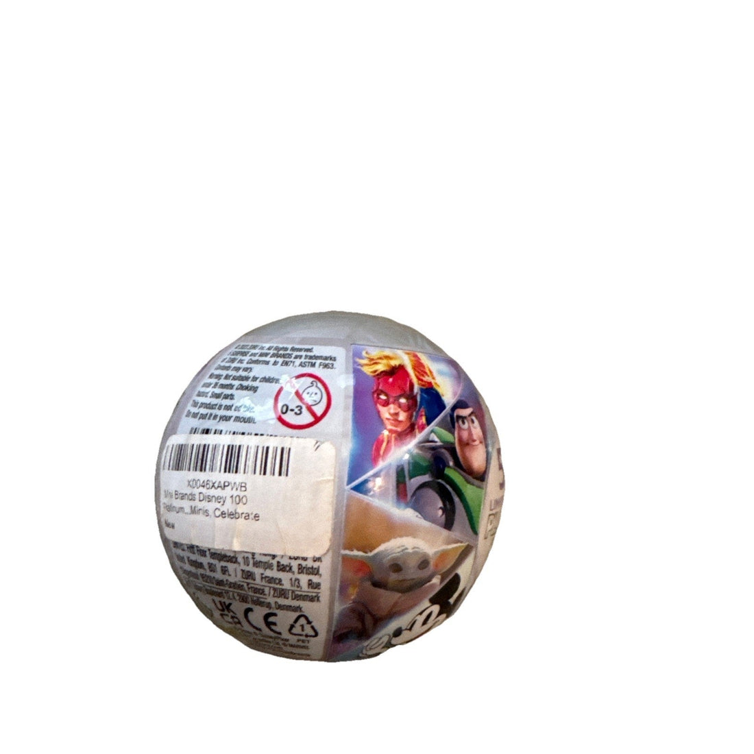 Mini Brands Disney 100 Platinum Mystery Pack Orb New Sealed