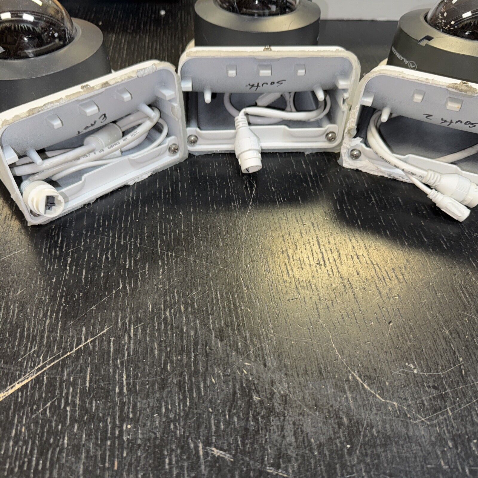 Alarm.com Cameras with Bases, Lot of 3